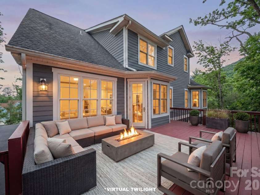 19 Angler Trail, Asheville, NC 28803.  MLS# CAR4350283, YatesRealty ID 3048. Virtually Staged