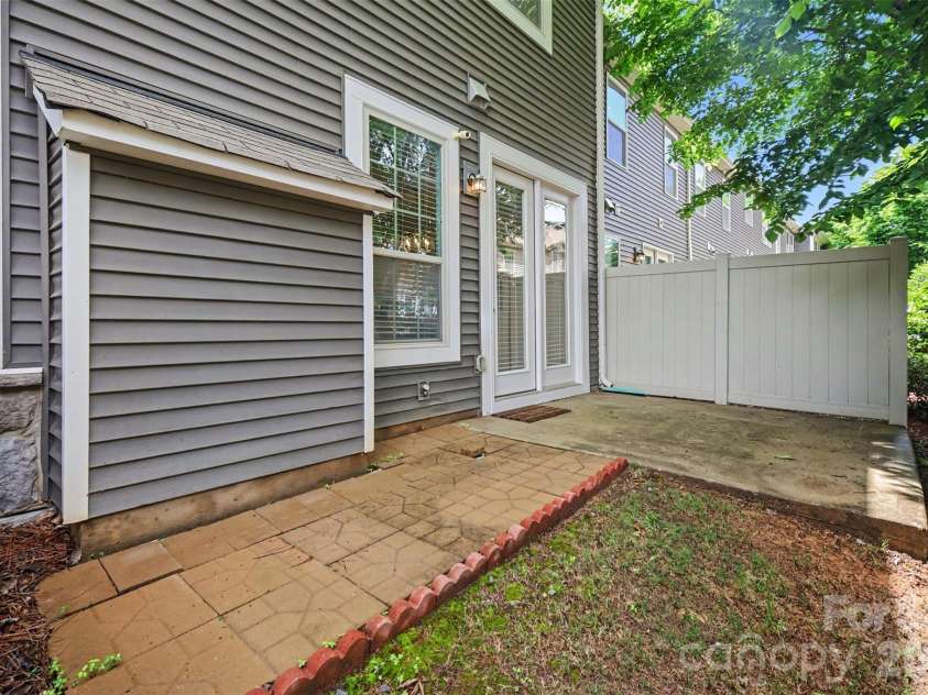 1029 Archibald Avenue, Fort Mill, SC 29708.  MLS# CAR4377512, YatesRealty ID 30486. Private patio