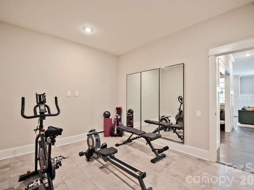 523 Griffith Village Lane, Davidson, NC 28036.  MLS# CAR4390180, YatesRealty ID 30497. Gym/Flex space