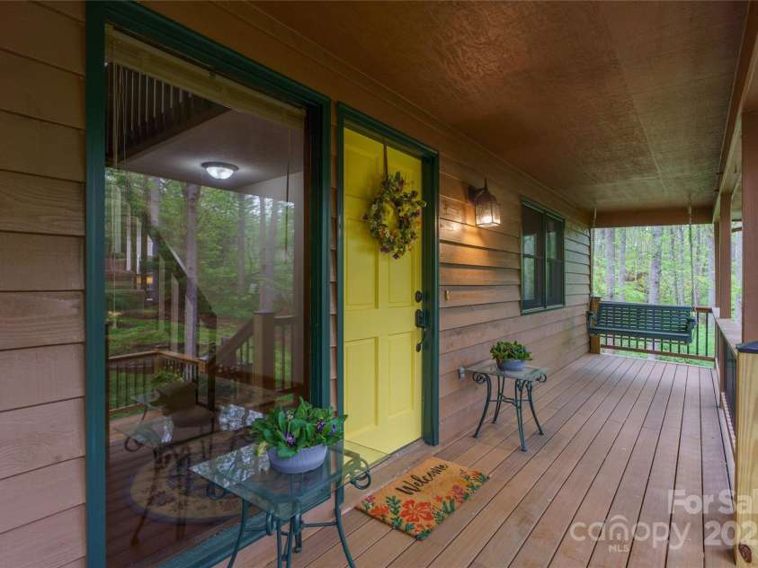 17 Morris Drive, Weaverville, NC 28787.  MLS# CAR4222234, YatesRealty ID 30498. Relax on the Front Porch Swing. Take a break you have worked hard.