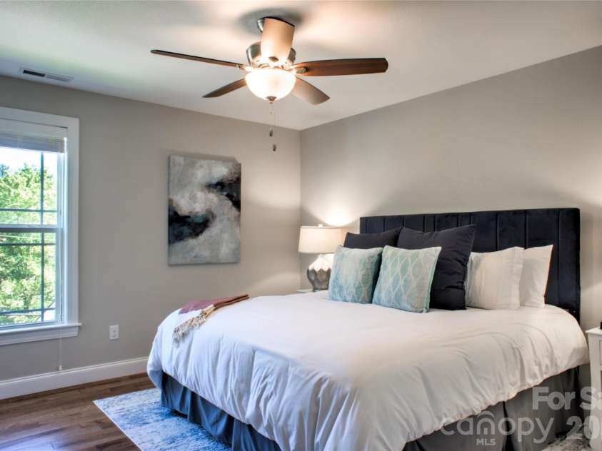 22 Water Pointe Way, Weaverville, NC 28787.  MLS# CAR4388539, YatesRealty ID 30505. Upstairs bedroom