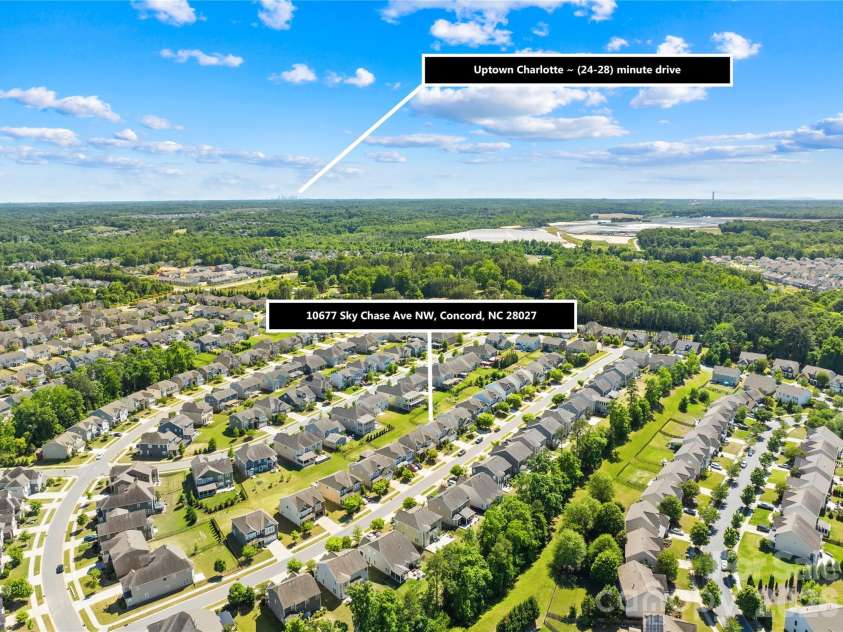 10677 Sky Chase Avenue, Concord, NC 28027.  MLS# CAR4378116, YatesRealty ID 30524. 