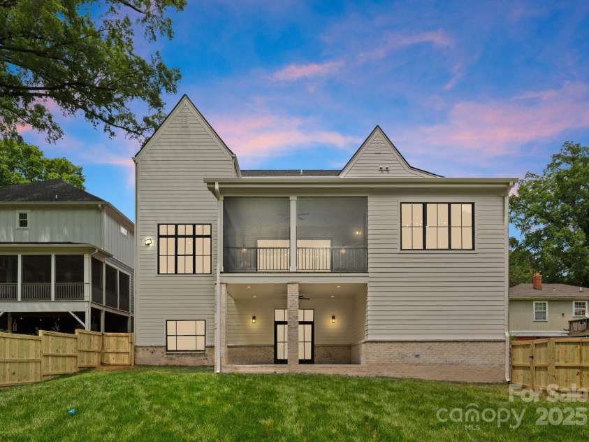 408 Ideal Way, Charlotte, NC 28203.  MLS# CAR4268793, YatesRealty ID 30526. Rear exterior