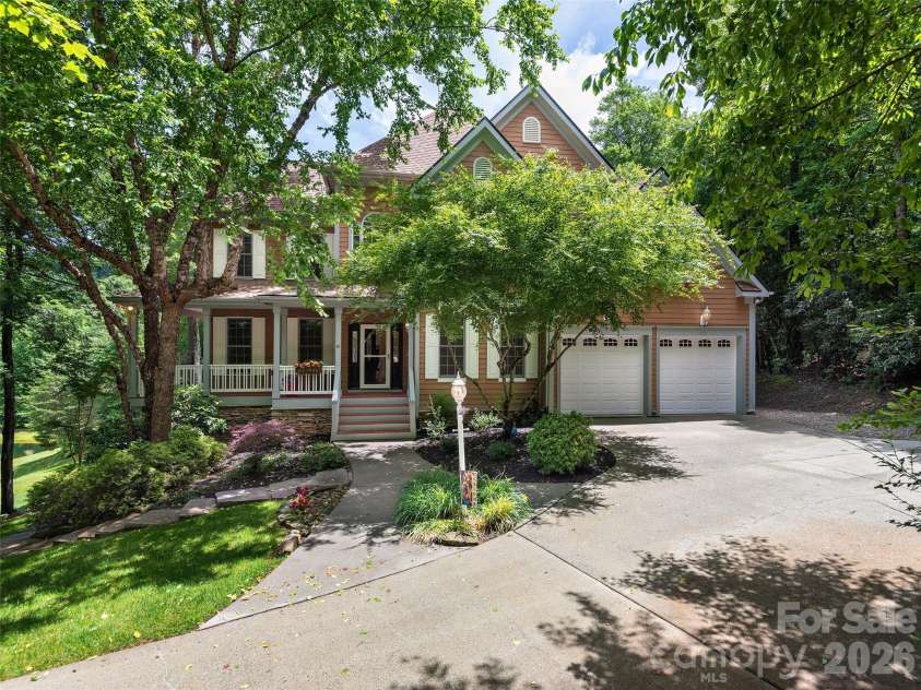 48 Smokemont Drive, Arden, NC 28704.  MLS# CAR4381980, YatesRealty ID 30527. Front elevation