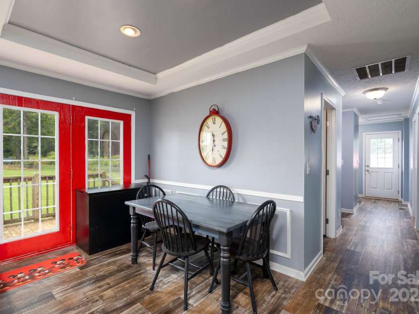 131 Brown Farms Drive, Cleveland, NC 27013.  MLS# CAR4278638, YatesRealty ID 30536. Hallway leading to 2 additional bedrooms. Side entry door