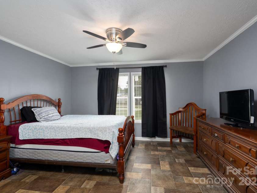 131 Brown Farms Drive, Cleveland, NC 27013.  MLS# CAR4278638, YatesRealty ID 30536. Primary bedroom