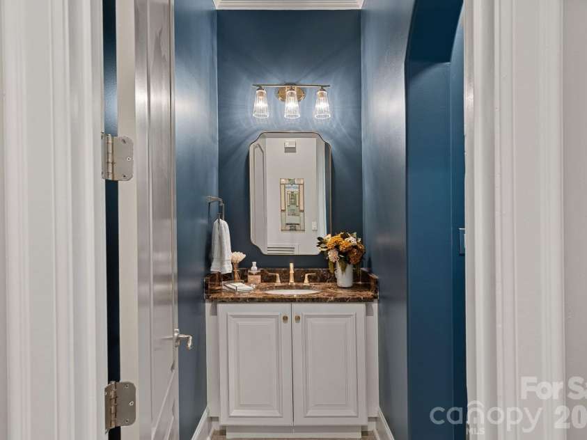 104 Maddaket Loop, Mooresville, NC 28117.  MLS# CAR4373825, YatesRealty ID 30540. Powder Room on Main Level