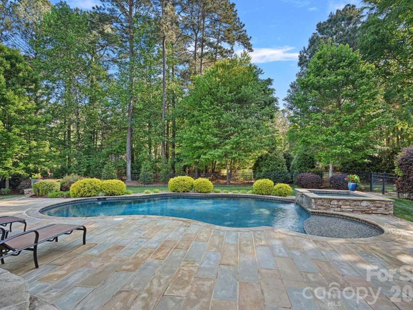 104 Maddaket Loop, Mooresville, NC 28117.  MLS# CAR4373825, YatesRealty ID 30540. Saltwater Pool with Spa