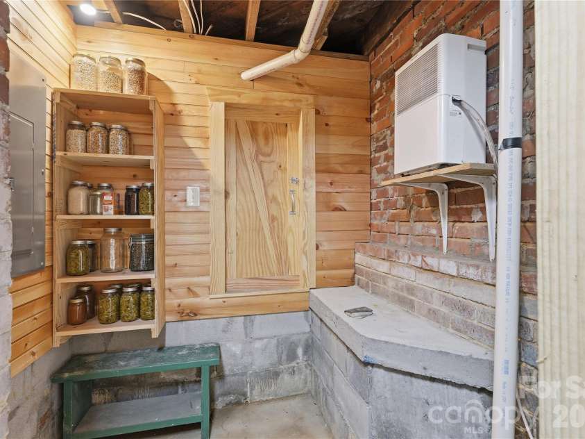 502 Ridge Avenue, Kannapolis, NC 28083.  MLS# CAR4390165, YatesRealty ID 30543. Laundry Room & Storage Area in Basement
