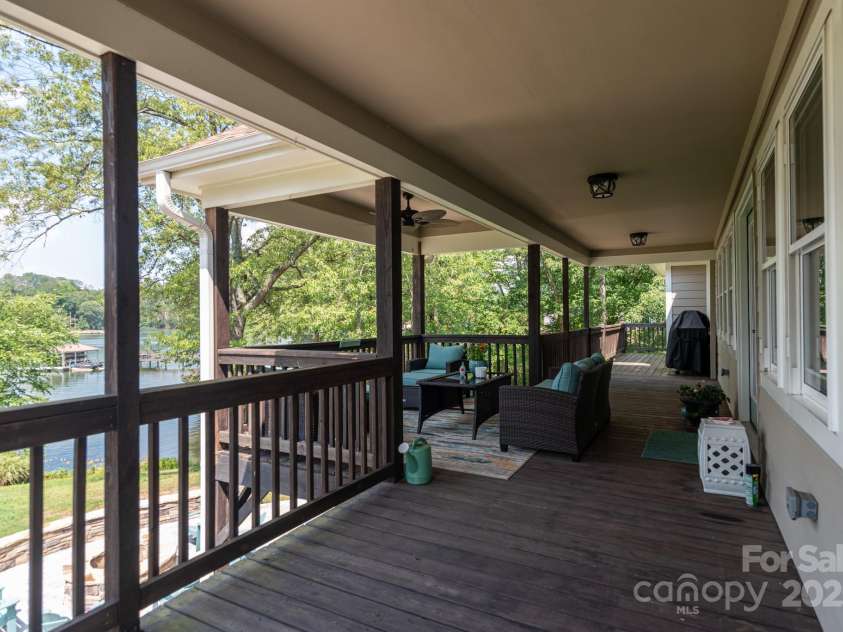 7144 Lynbrook Creek Road, Denver, NC 28037.  MLS# CAR4279816, YatesRealty ID 30544. Main floor porch