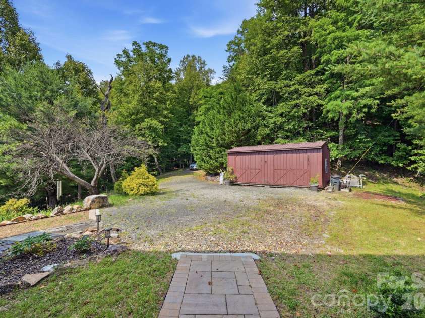 605 Valley View Drive, Purlear, NC 28665.  MLS# CAR4393524, YatesRealty ID 30559. Plenty of Flat Parking and Sheds for Storage