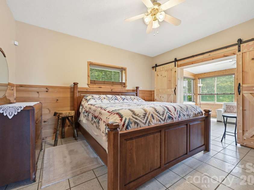 605 Valley View Drive, Purlear, NC 28665.  MLS# CAR4393524, YatesRealty ID 30559. Primary Bedroom