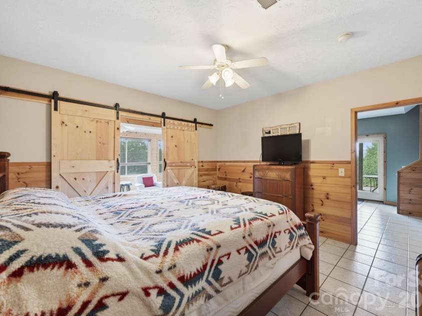 605 Valley View Drive, Purlear, NC 28665.  MLS# CAR4393524, YatesRealty ID 30559. Primary Bedroom