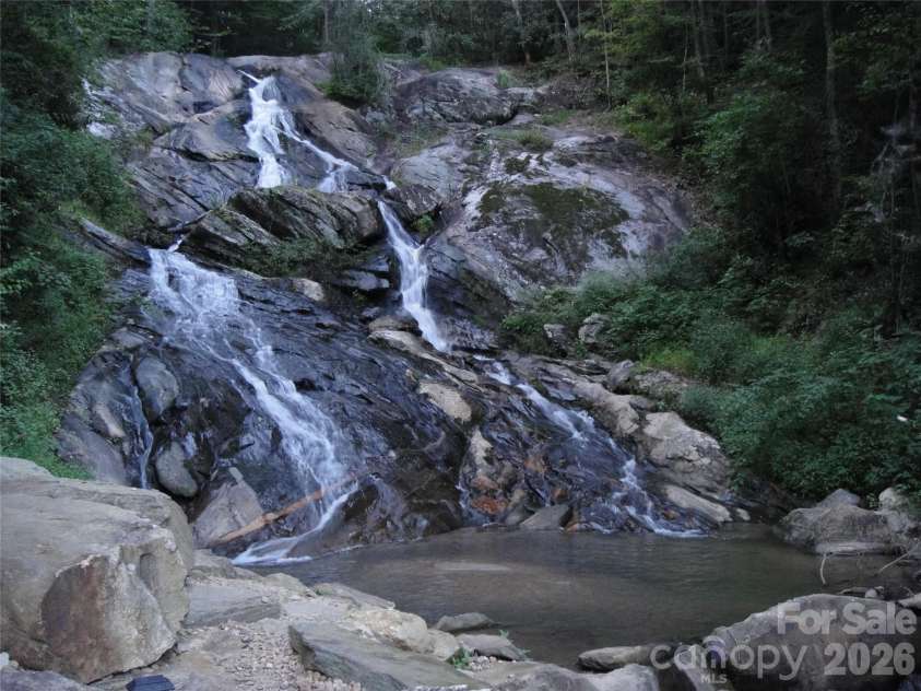 605 Valley View Drive, Purlear, NC 28665.  MLS# CAR4393524, YatesRealty ID 30559. Staghorn Falls