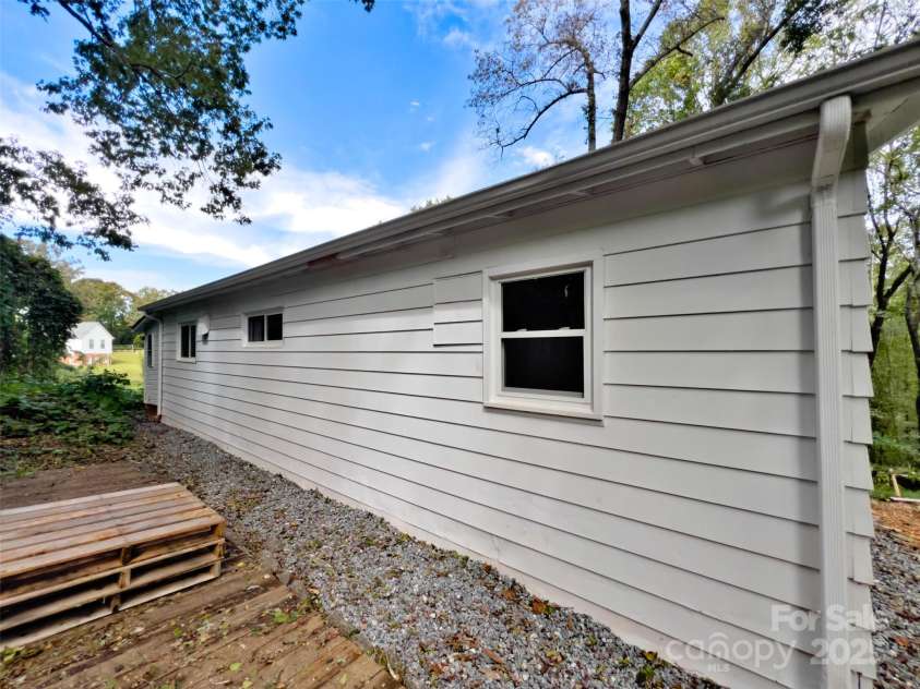 333 Meridian Street, Rutherfordton, NC 28139.  MLS# CAR4188199, YatesRealty ID 3056. Back of house