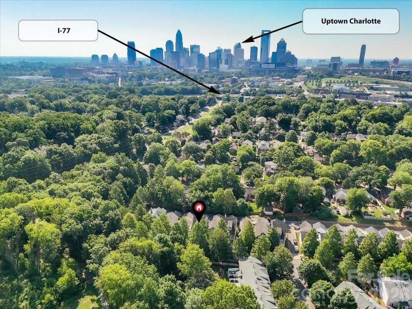 1733 Lela Avenue, Charlotte, NC 28208.  MLS# CAR4391449, YatesRealty ID 30563. 