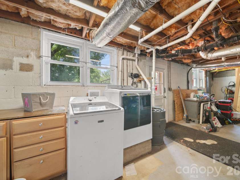 526 5th Street, Albemarle, NC 28001.  MLS# CAR4393552, YatesRealty ID 30564. Basement - Laundry/Storage