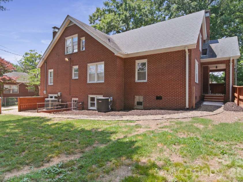 526 5th Street, Albemarle, NC 28001.  MLS# CAR4393552, YatesRealty ID 30564. Rear and Left Side View