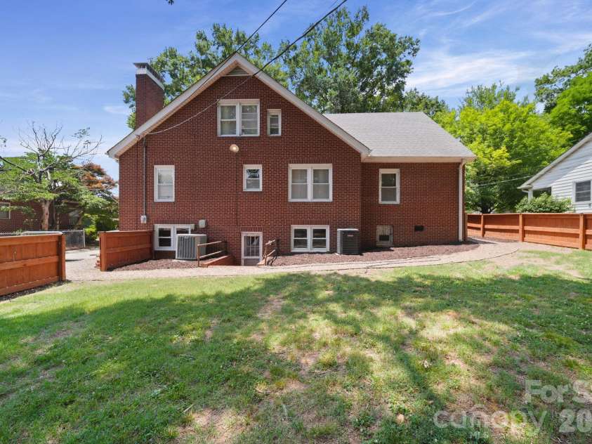 526 5th Street, Albemarle, NC 28001.  MLS# CAR4393552, YatesRealty ID 30564. Rear View