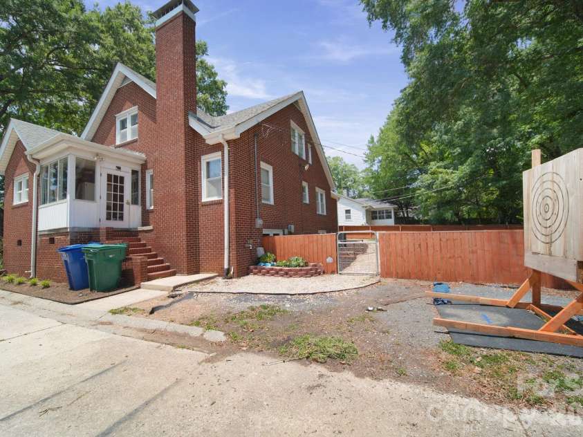 526 5th Street, Albemarle, NC 28001.  MLS# CAR4393552, YatesRealty ID 30564. Right Side View/Rear