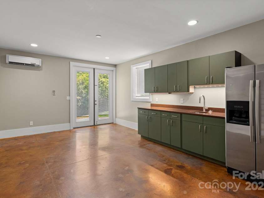 50 Greeley Street, Asheville, NC 28806.  MLS# CAR4278819, YatesRealty ID 30574. Basement kitchen