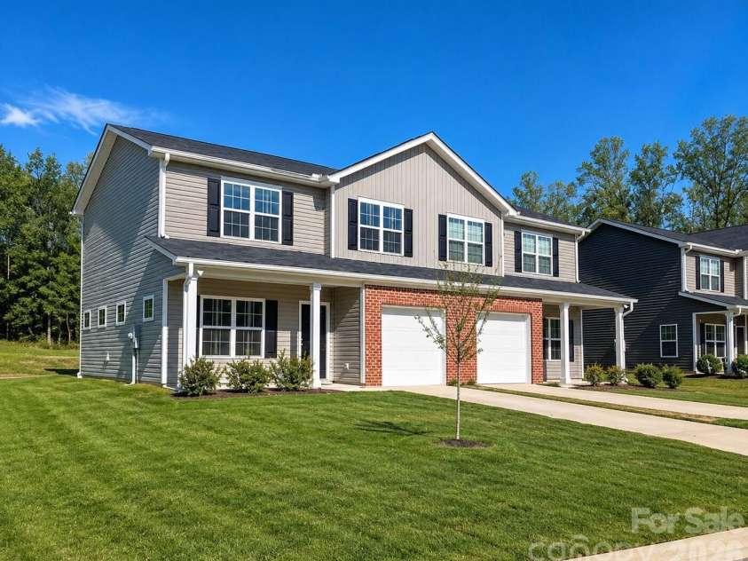 124 Village Creek Way, Salisbury, NC 28147.  MLS# CAR4392899, YatesRealty ID 30575. Front