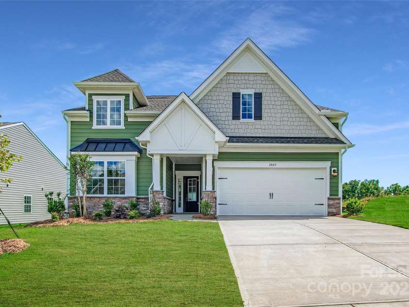 2843 Morning Song Way, Lancaster, SC 29720.  MLS# CAR4281668, YatesRealty ID 30575. Dorchester II Exterior