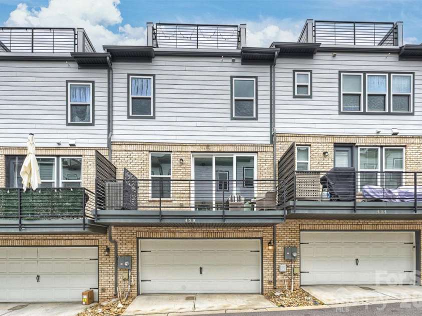 420 Grey Reagan Trail, Charlotte, NC 28211.  MLS# CAR4374301, YatesRealty ID 30591. Rear load 2 car garage