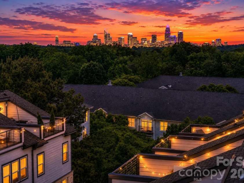 420 Grey Reagan Trail, Charlotte, NC 28211.  MLS# CAR4374301, YatesRealty ID 30591. Rooftop view