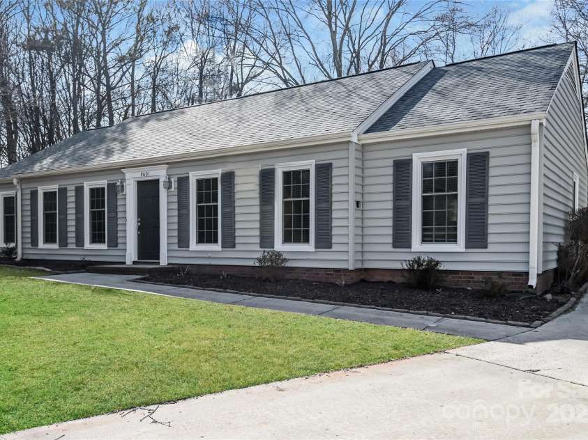 9601 Cloverwood Court, Charlotte, NC 28270.  MLS# CAR4287731, YatesRealty ID 30597. 