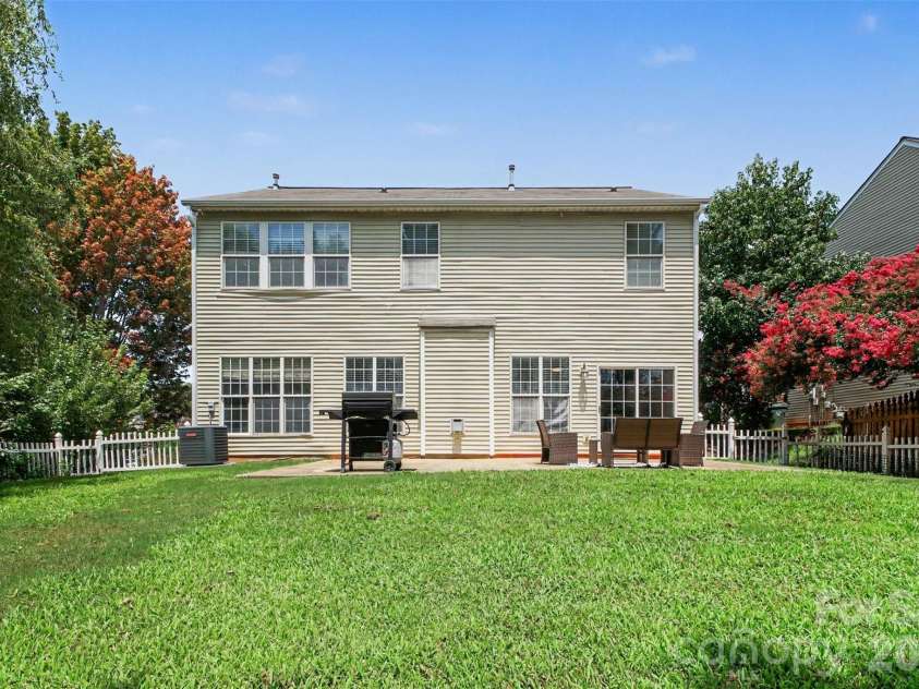 9204 Culcairn Road, Huntersville, NC 28078.  MLS# CAR4390421, YatesRealty ID 30602. Backyard