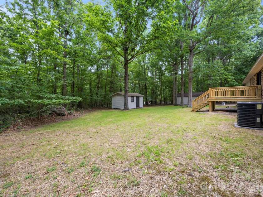 36183 Davis Drive, Albemarle, NC 28001.  MLS# CAR4391780, YatesRealty ID 30605. Back Yard