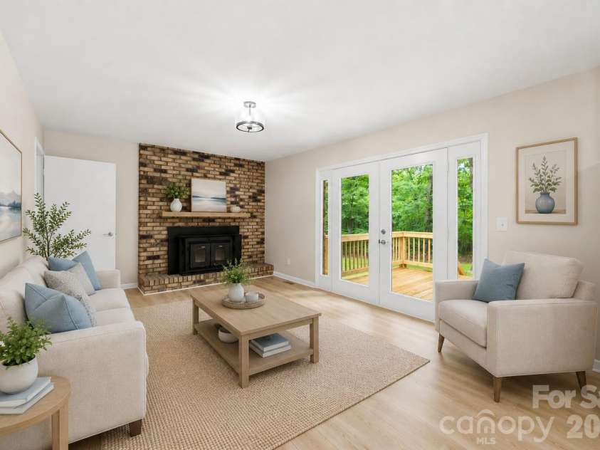 36183 Davis Drive, Albemarle, NC 28001.  MLS# CAR4391780, YatesRealty ID 30605. Virtually Staged - Den