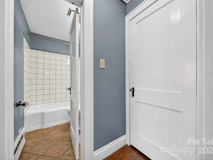 662 Carpenter Avenue, Mooresville, NC 28115.  MLS# CAR4286895, YatesRealty ID 30605. Back hall with bathroom and closet