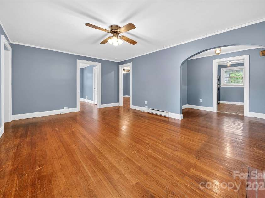662 Carpenter Avenue, Mooresville, NC 28115.  MLS# CAR4286895, YatesRealty ID 30605. Living Rom features hardwood floors