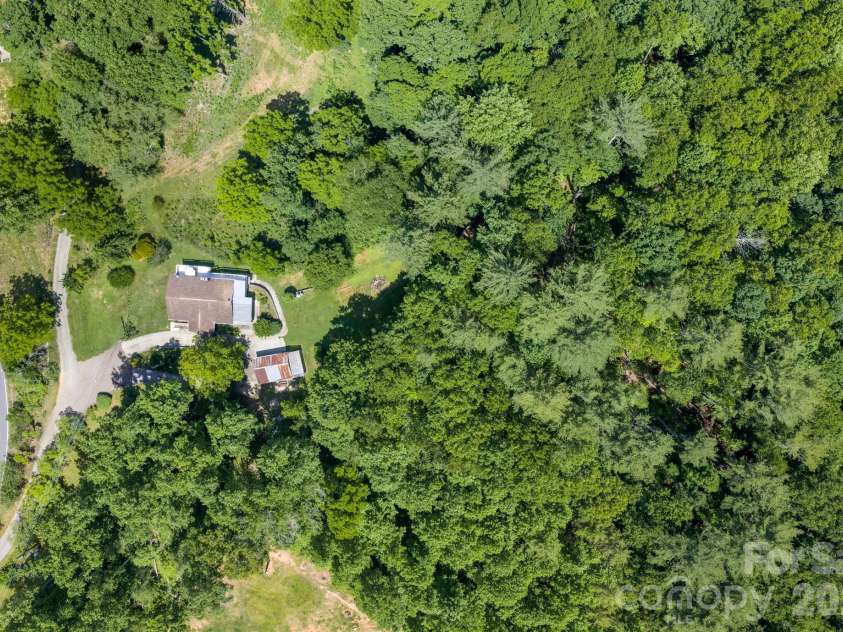 30 Reeves Drive, Burnsville, NC 28714.  MLS# CAR4391470, YatesRealty ID 30607. Aerial