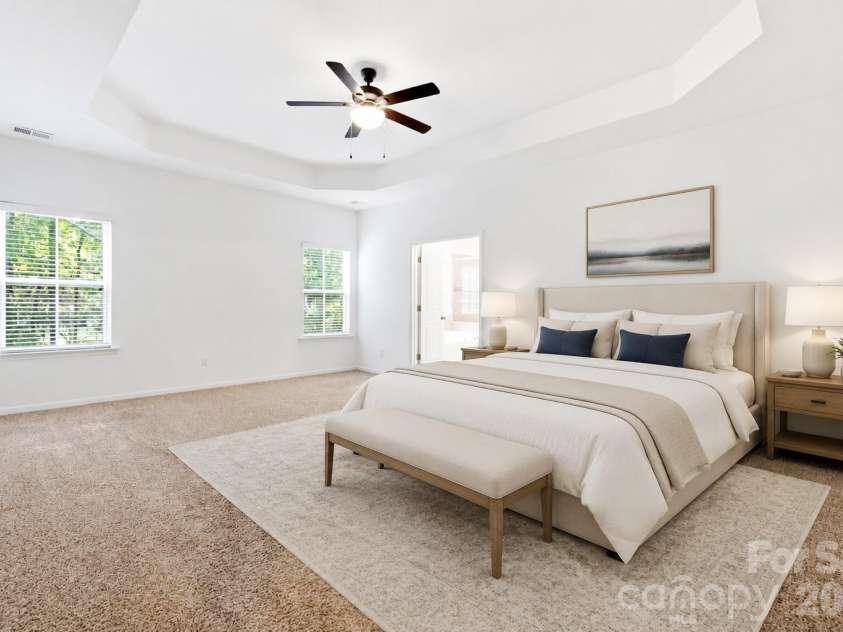 9631 Daufuskie Drive, Charlotte, NC 28278.  MLS# CAR4406822, YatesRealty ID 3061. Virtual Staging Primary Bedroom