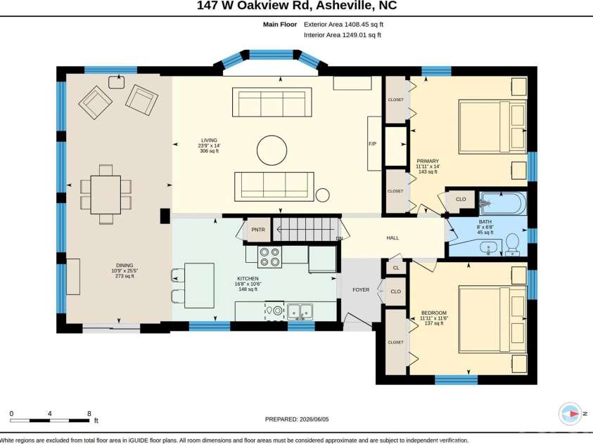 147 Oakview Road, Asheville, NC 28806.  MLS# CAR4387510, YatesRealty ID 30612. 