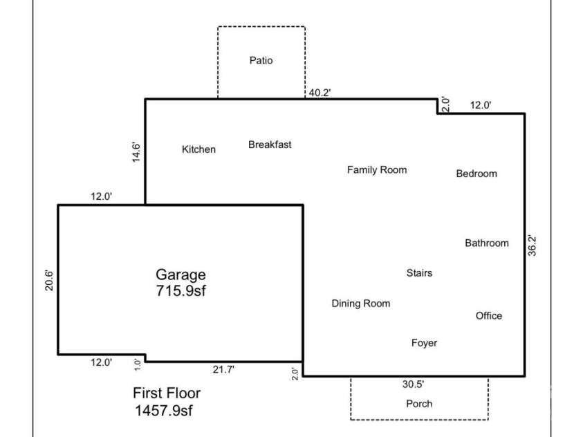 646 Quicksilver Trail, Fort Mill, SC 29708.  MLS# CAR4274446, YatesRealty ID 30616. Main level layout