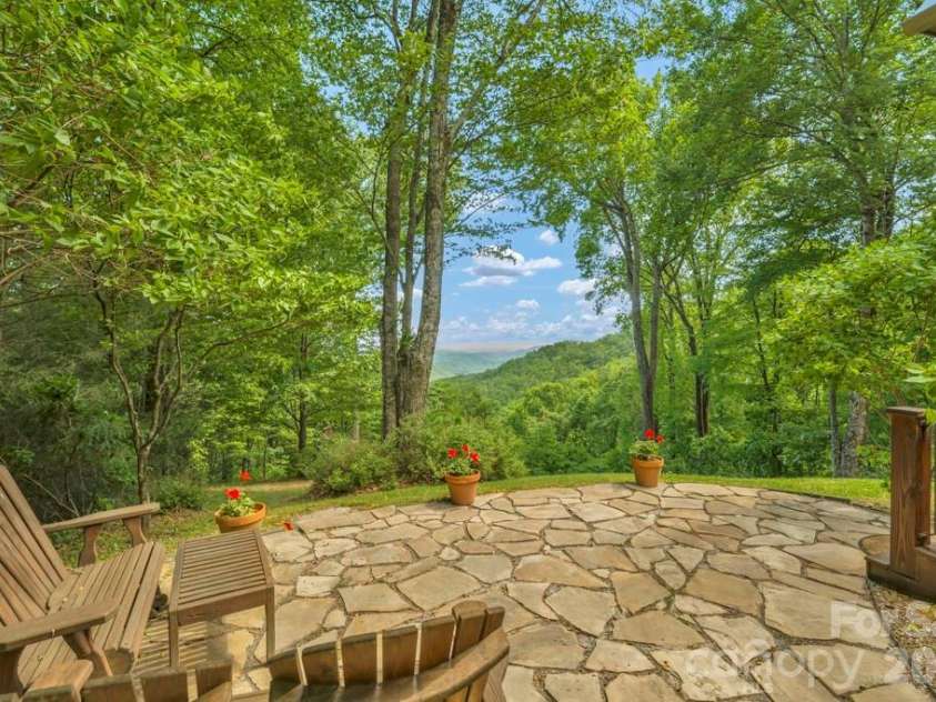 847 Old Orchard Road, Blowing Rock, NC 28605.  MLS# CAR4384622, YatesRealty ID 30618. Great outdoor living space with long-range views!