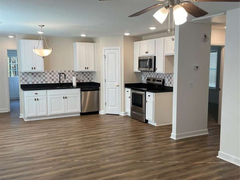 2312 Badin Road, Albemarle, NC 28001.  MLS# CAR4392906, YatesRealty ID 30626. Kitchen & dining area