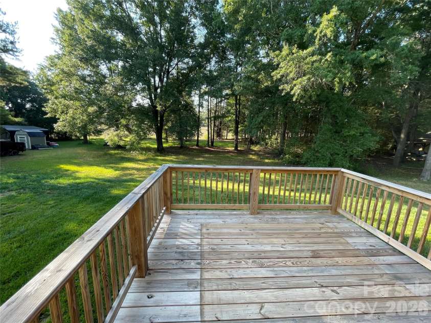 2312 Badin Road, Albemarle, NC 28001.  MLS# CAR4392906, YatesRealty ID 30626. View from back deck