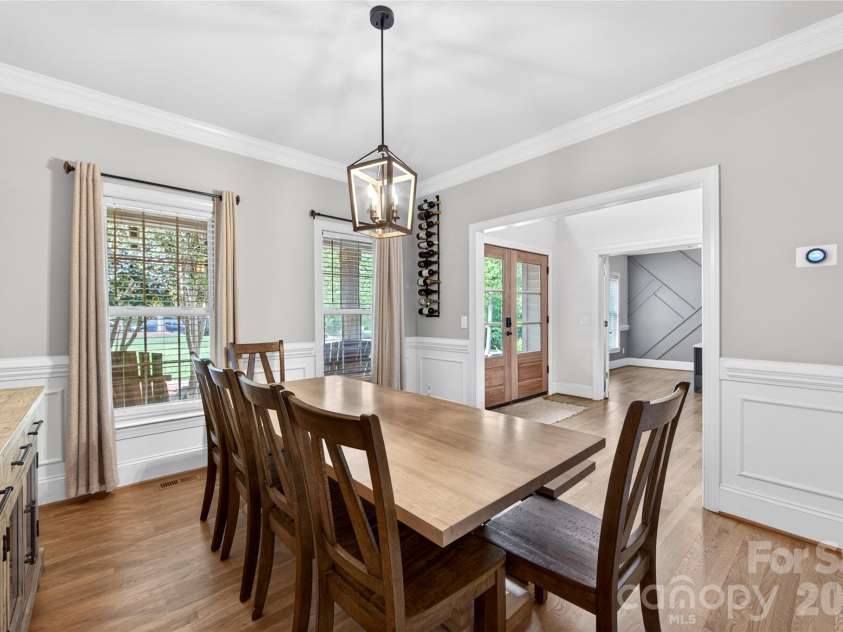 8628 Brookgreen Drive, Mint Hill, NC 28227.  MLS# CAR4380326, YatesRealty ID 30627. Dining Room