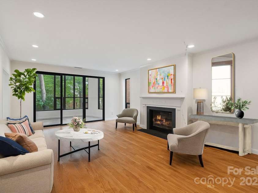 904 Cherokee Road, Charlotte, NC 28207.  MLS# CAR4284099, YatesRealty ID 30628. Mock up of possible, simple updates