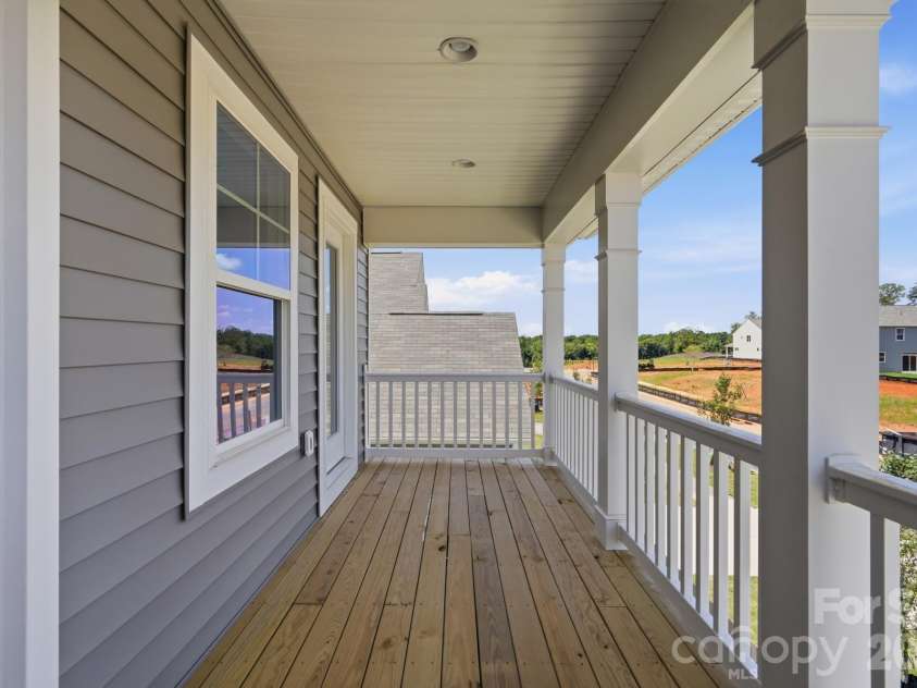 151 Grouse Run Way, Troutman, NC 28166.  MLS# CAR4382567, YatesRealty ID 30632. Balcony