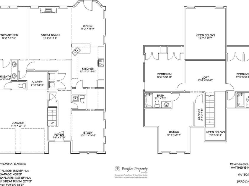 1204 Woodglen Lane, Matthews, NC 28104.  MLS# CAR4374771, YatesRealty ID 30636. 