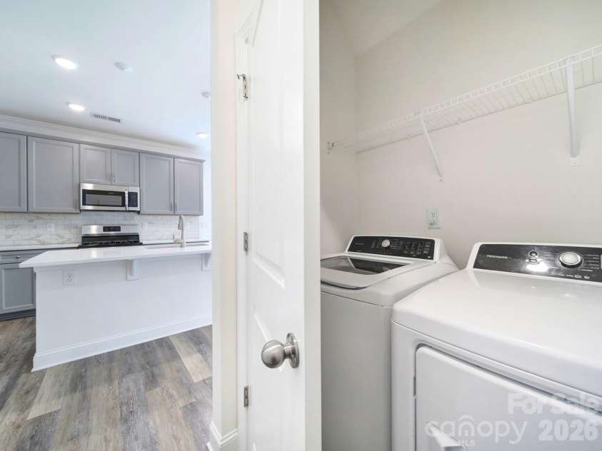 4003 Rothwood Lane, Harrisburg, NC 28075.  MLS# CAR4388383, YatesRealty ID 3064. Laundry