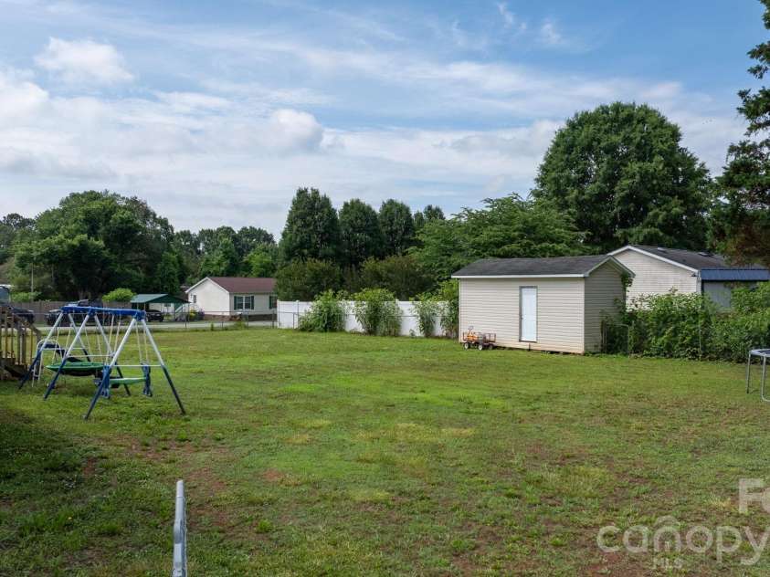 150 Bost Nursery Road, Maiden, NC 28650.  MLS# CAR4388448, YatesRealty ID 30643. Spacious Backyard is fenced