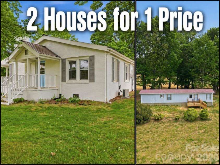391 & 395 Poplar Springs Road, Elkin, NC 28621.  MLS# CAR4388642, YatesRealty ID 30644. 