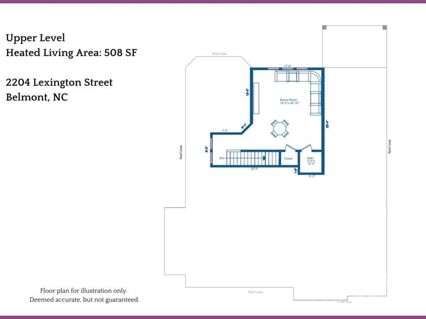 2204 Lexington Street, Belmont, NC 28012.  MLS# CAR4383233, YatesRealty ID 30648. 